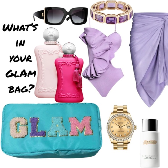 Handbags - GLAM - VARSITY TRAVEL / COSMETIC BAG